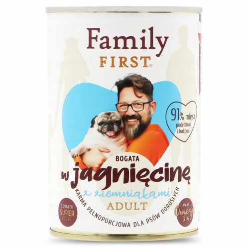 FAMILY FIRST JAGNIĘCINA Z ZIEMNIAKAMI 400 G